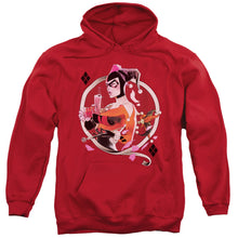 Load image into Gallery viewer, Batman Harley Q Mens Hoodie Red