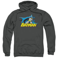 Load image into Gallery viewer, Batman 8 Bit Cape Mens Hoodie Charcoal