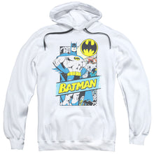 Load image into Gallery viewer, Batman Out Of The Pages Mens Hoodie White