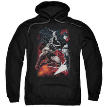 Load image into Gallery viewer, Batman Sparks Leap Mens Hoodie Black