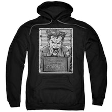 Load image into Gallery viewer, Batman Joker Inmate Mens Hoodie Black