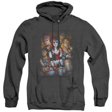 Load image into Gallery viewer, Batman Bad Girls Heather Mens Hoodie Black