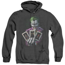Load image into Gallery viewer, Batman 3 Of A Kind Heather Mens Hoodie Black