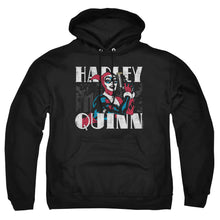 Load image into Gallery viewer, Batman Harley Bold Mens Hoodie Black