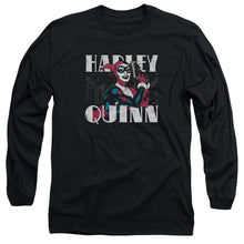 Load image into Gallery viewer, Batman Harley Bold Mens Long Sleeve Shirt Black