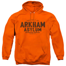 Load image into Gallery viewer, Batman Arkham Asylum Mens Hoodie Orange
