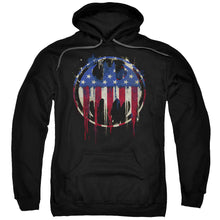 Load image into Gallery viewer, Batman Bleeding Signal Mens Hoodie Black