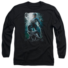 Load image into Gallery viewer, Batman Night Light Mens Long Sleeve Shirt Black
