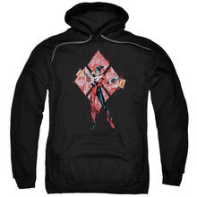Load image into Gallery viewer, Batman Harley Quinn (Diamonds) Mens Hoodie Black