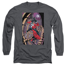 Load image into Gallery viewer, Batman Harley First Mens Long Sleeve Shirt Charcoal