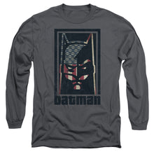 Load image into Gallery viewer, Batman American Batman Mens Long Sleeve Shirt Charcoal
