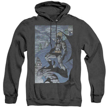 Load image into Gallery viewer, Batman Seurbat Heather Mens Hoodie Black