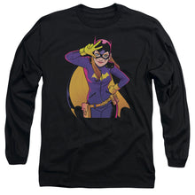 Load image into Gallery viewer, Batman Batgirl Moves Mens Long Sleeve Shirt Black