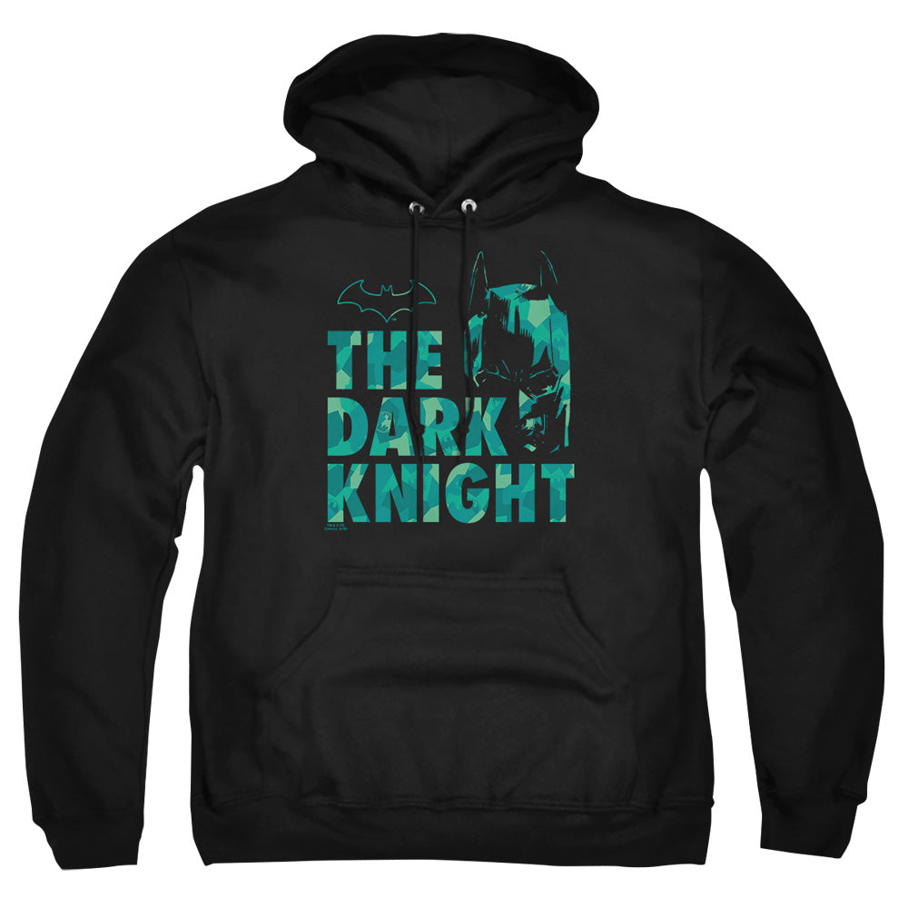 Batman Cutting Pattern Mens Hoodie Black