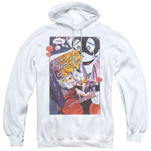 Load image into Gallery viewer, Batman Loves Wacky Fury Mens Hoodie White