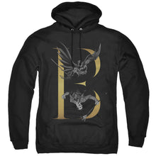 Load image into Gallery viewer, Batman B Mens Hoodie Black