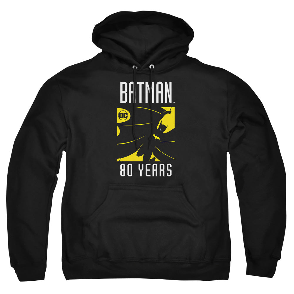 Batman Silhouette Mens Hoodie Black