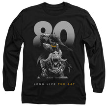 Load image into Gallery viewer, Batman Big 80 Mens Long Sleeve Shirt Black