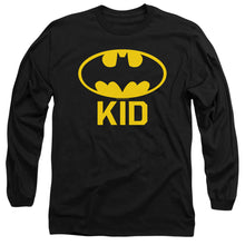 Load image into Gallery viewer, Batman Bat Kid Mens Long Sleeve Shirt Black