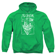 Load image into Gallery viewer, Batman Joker Storm On Green Mens Hoodie Kelly Green