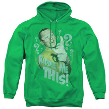 Load image into Gallery viewer, Batman Classic Tv Riddle Me This Mens Hoodie Kelly Green