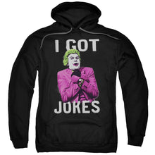 Load image into Gallery viewer, Batman Classic Tv Got Jokes Mens Hoodie Black
