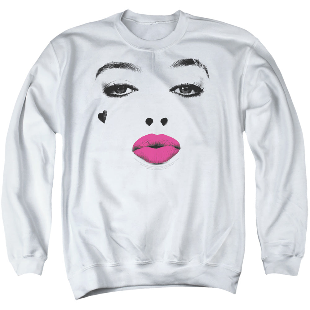Birds Of Prey Kiss Mens Crewneck Sweatshirt White Officially Licensed