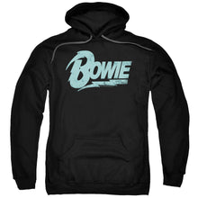 Load image into Gallery viewer, David Bowie Logo Mens Hoodie Black