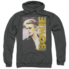 Load image into Gallery viewer, David Bowie Smokin Mens Hoodie Charcoal