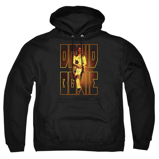 David Bowie Perched Mens Hoodie Black