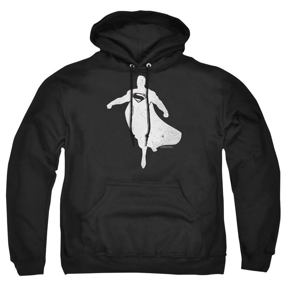 Batman V Superman Superman Silhouette Mens Hoodie Black
