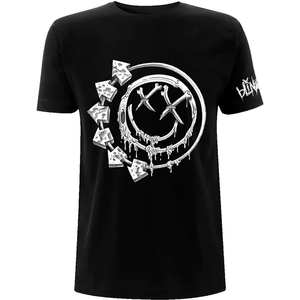 Blink 182 Bones Officially Licensed Mens T Shirt Black