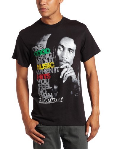 Bob Marley Good Music Hits T-Shirt Mens T Shirt