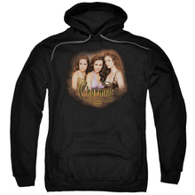 Load image into Gallery viewer, Charmed Okin Mens Hoodie Black