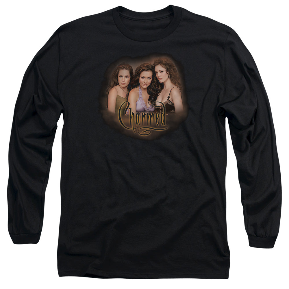 Charmed Okin Mens Long Sleeve Shirt Black