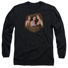 Load image into Gallery viewer, Charmed Okin Mens Long Sleeve Shirt Black