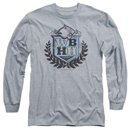 90210 Wbhh Mens Long Sleeve Shirt Athletic Heather Officially Licensed