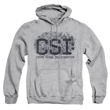Load image into Gallery viewer, Csi Distressed Logo Mens Hoodie Athletic Heather