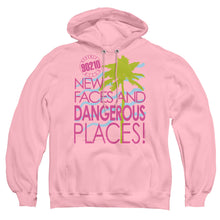 Load image into Gallery viewer, 90210 Tagline Mens Hoodie Pink