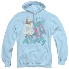 Load image into Gallery viewer, 90210 Kelly Vintage Mens Hoodie Light Blue
