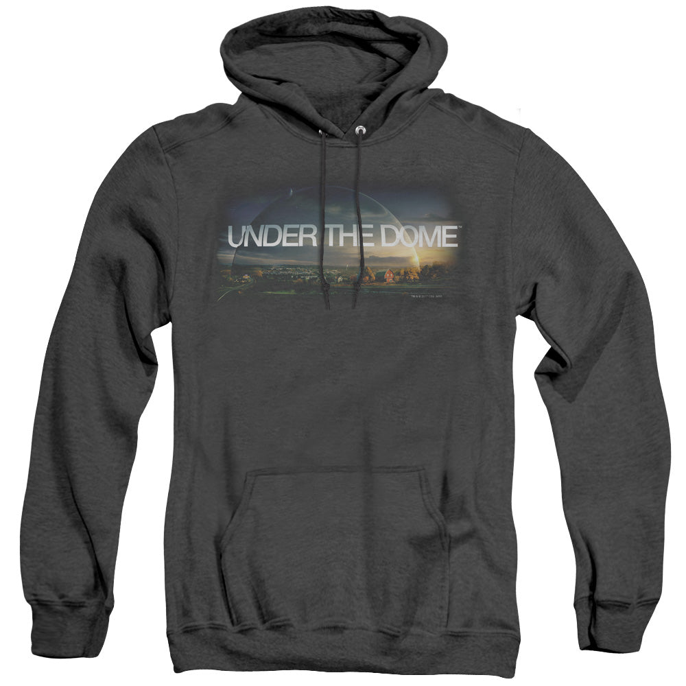 Under the Dome Dome Key Art Heather Mens Hoodie Black