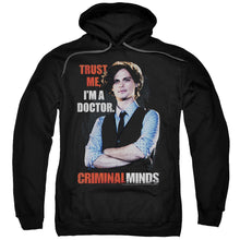 Load image into Gallery viewer, Criminal Minds Trust Me Mens Hoodie Black