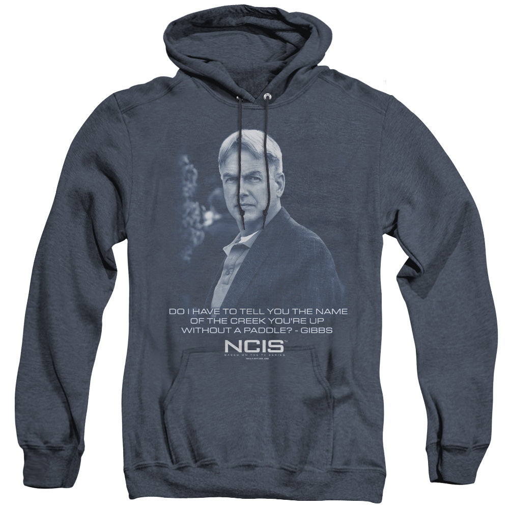 Ncis Creek Heather Mens Hoodie Navy