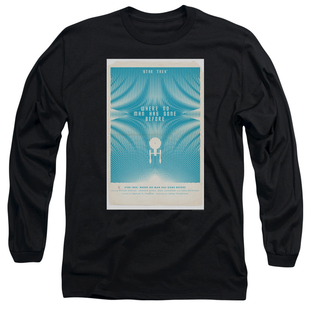 Star Trek Tos Episode 3 Mens Long Sleeve Shirt Black Officially Licensed