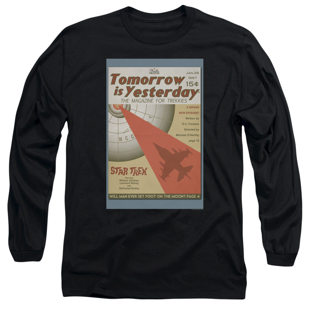 Star Trek Tos Episode 19 Mens Long Sleeve Shirt Black Officially Licensed