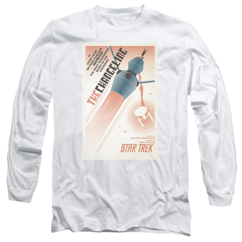 Star Trek Tos Episode 32 Mens Long Sleeve Shirt White Officially Licensed