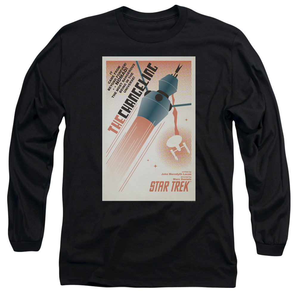 Star Trek Tos Episode 32 Mens Long Sleeve Shirt Black Officially Licensed