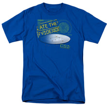 Load image into Gallery viewer, Csi I Ate the Evidence Mens T Shirt Royal Blue