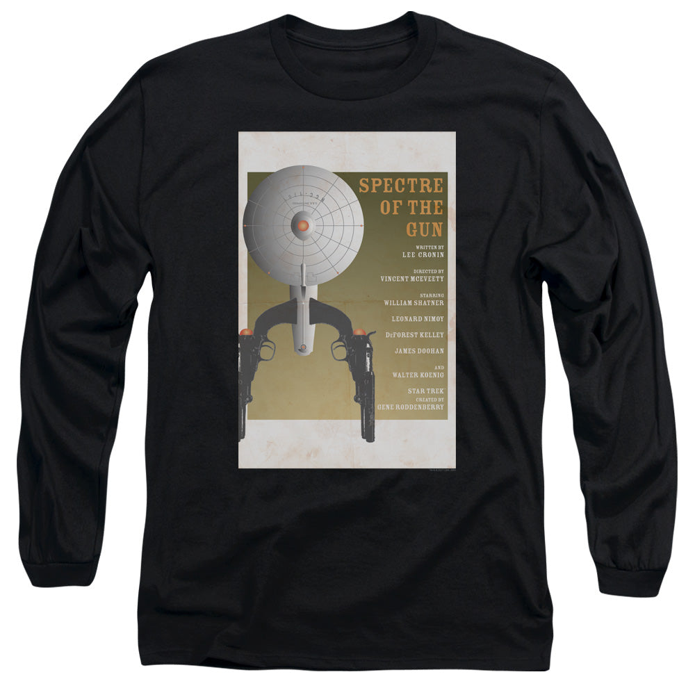 Star Trek Tos Episode 61 Mens Long Sleeve Shirt Black Officially Licensed