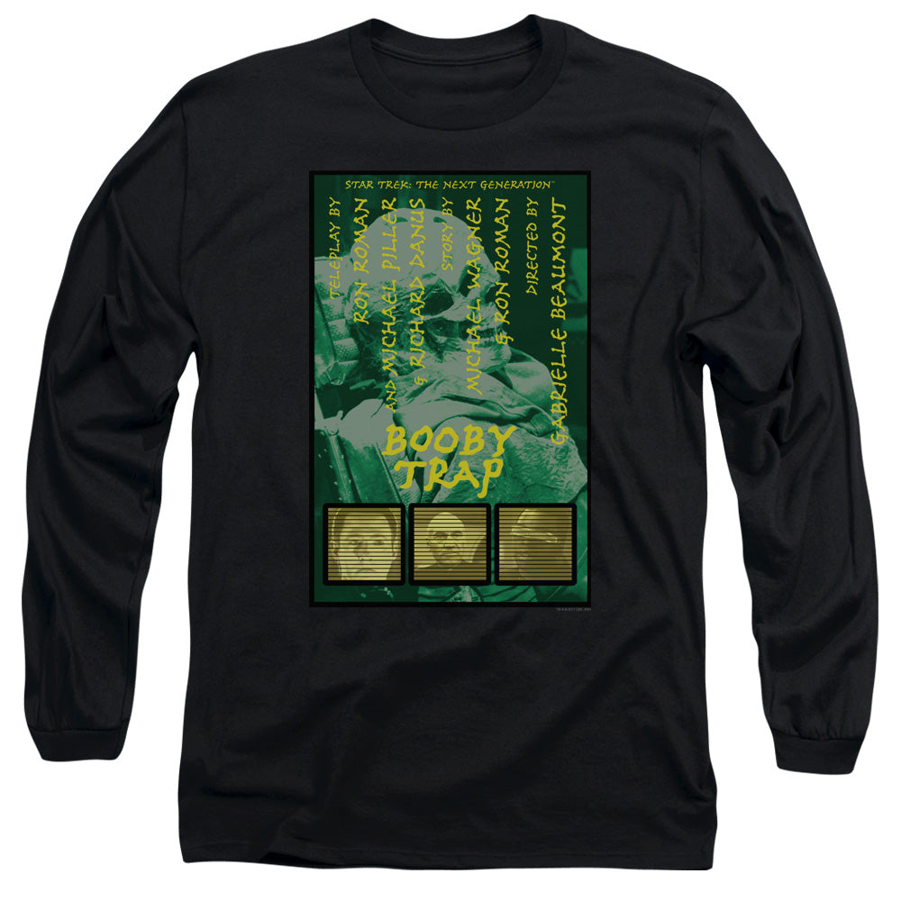Star Trek Tng Season 3 Episode 6 Mens Long Sleeve Shirt Black Officially Licensed